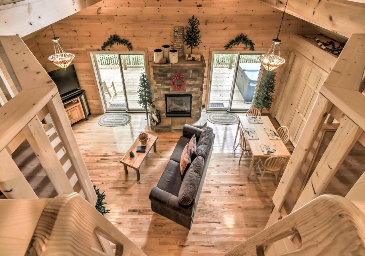 Private Sevierville Cabin With Mountain Views And Loft מראה חיצוני תמונה