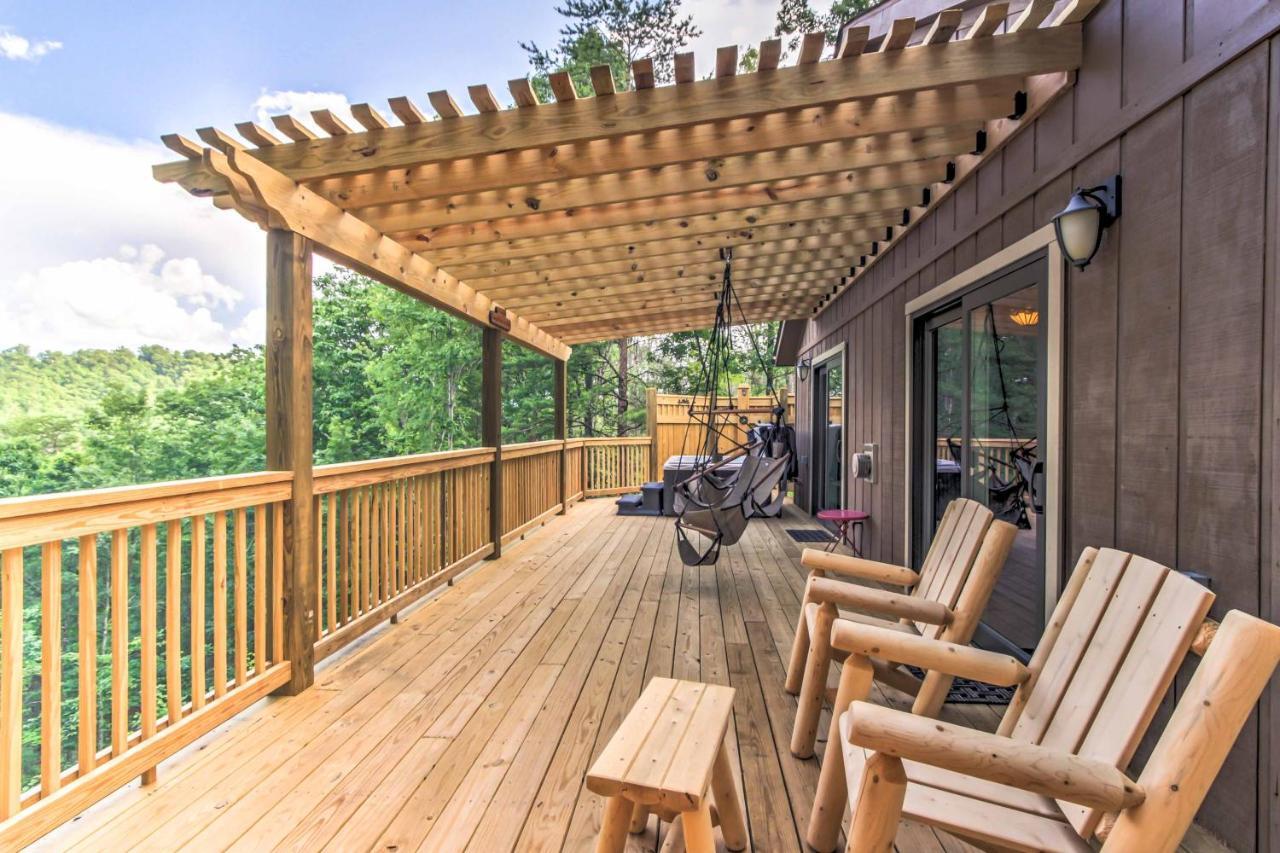 Private Sevierville Cabin With Mountain Views And Loft מראה חיצוני תמונה